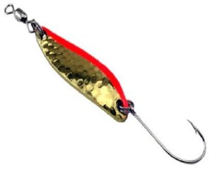 Gibbs Delta Croc 3/16oz Hammered Brass Fire Stripe