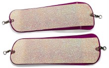 Hot Spot Flasher 11" Purple Glow Crackle