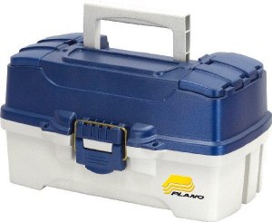Plano 620206 Tackle Box 2 Tray Blue White