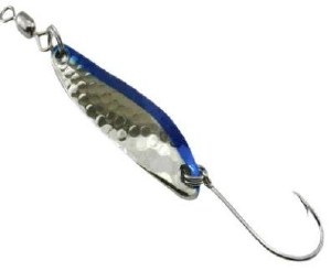 Gibbs Delta Croc 1/2oz Hammered Nickel Blue Stripe