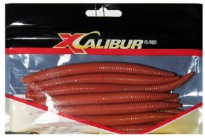 XCalibur Worm Crawler 6" Natural 10pk