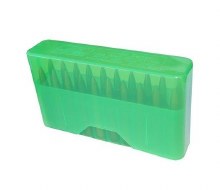 MTM Case-Gard Slip Top Green Magnum Rifle 20 Round J-20-LLD-16