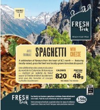 Fresh Trek Spaghetti with Cheese