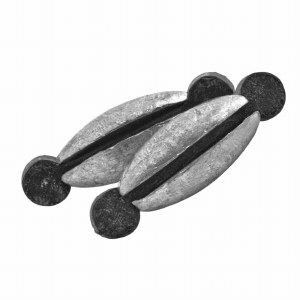 Danielson Rubber Core Sinker 1/2oz 3ct