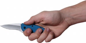 Additional picture of Kershaw Scallion Everyday Assisted Folder Navy Blue
