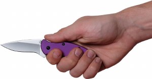 Additional picture of Kershaw Scallion Everyday Assisted Folder Purple
