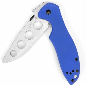 Additional picture of Kershaw E-Train Folder Blue Silver