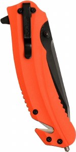 Additional picture of Kershaw Barricade Folding Emergency Rescue Knife Coral