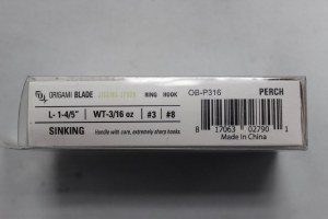 Additional picture of 13 Fishing Origami Blade 3/16oz Perch