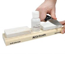 Additional picture of AccuSharp Arkansas Wetstone 2 Stone Kit