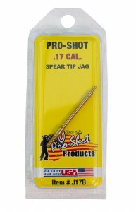 Pro-Shot J17B Spear Tip Jag .17 Cal