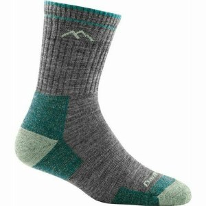 Darn Tough Hike/Trek 1903 Micro Crew Slate/Teal Small