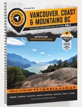 Backroad Map Books Vancouver Coast & Mountains BC 5th Edition