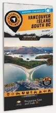 Backroad Waterproof Map Vancouver Island South