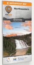 Backroad Mapbooks Waterproof Folding Map Northeastern BC