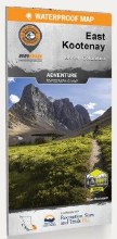 Backroad Waterproof Map East Kootenay