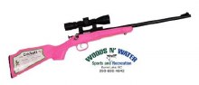 Keystone Crickett Bolt Action .22LR 16.125"bbl Pink Synthetic w/Scope Single Shot Bolt Action