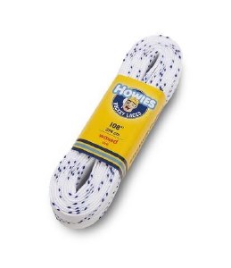 Howies Hockey Laces Cloth White 108"
