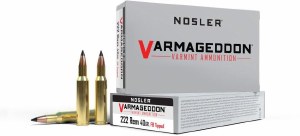 Nosler Varmagedon 222 Rem 40gr FB Tipped