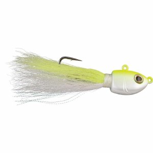 Berkley Fusion 19 Bucktail Jig 1/4oz White Chartreuse