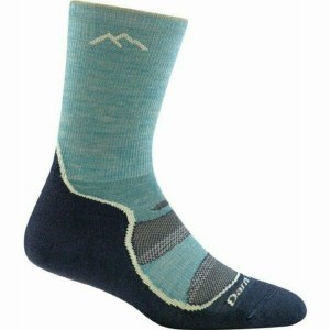 Darn Tough Hike/Trek 1967 Light Hiker Aqua Small