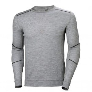 Helly Hansen Lifa Merino Crewneck 75106 Grey Medium