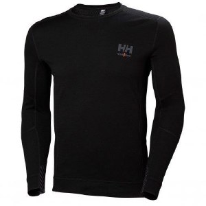 Helly Hansen Lifa Merino Crewneck 75106 Black Small