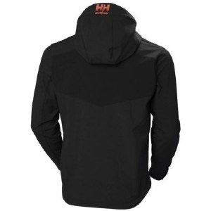 Additional picture of Helly Hansen Chelsea EVO Hooded Softshell Jacket 74140 Black Small