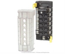 Blue Sea Systems ST CLB Circuit Breaker Block 6 Position w/Ground
