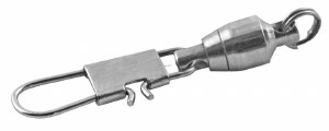 Angler Tackle Ball Bearing Swivel Sz.3 Nickel 3ct