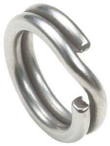 Angler Tackle Stainless Split Ring Sz.1 14ct
