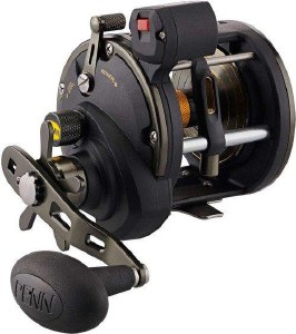 Penn Squall II 30 Levelwind w/Line Counter Black Smoke