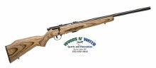 Savage 25700 Mark II BV 22LR Brown Laminate w/bases