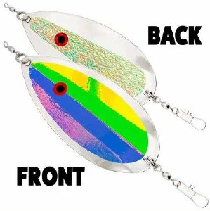 Gibbs Delta Dog Tail Dodger Silver Chartreuse Phantom