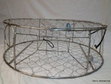 Bron's S.S. Commercial Rigid Crab Trap 30"
