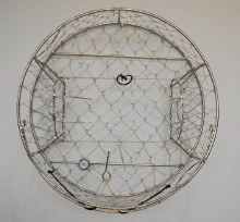 Bron's Stainless Steel Commercial Crab Trap Woven Wire 26"