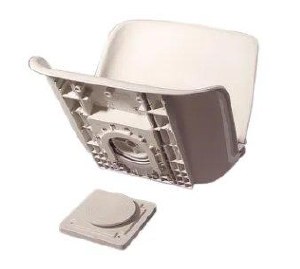 Tempress All-Weather Seat Shell w/Quick Disconnect White 45130
