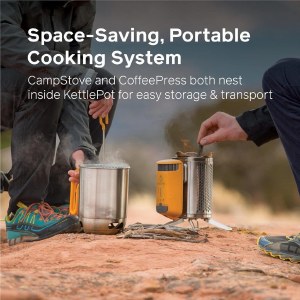 Additional picture of Biolite CampStove KettlePot & Coffee Set