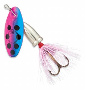 Blue Fox Vibrax Bullet Fly #1 Rainbow Trout 3/16oz
