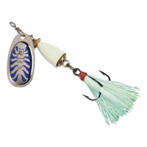 Blue Fox Classic Vibrax Glow #3 Blue 1/4oz