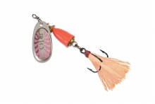Blue Fox Classic Vibrax Glow #2 Pink Orange 3/16oz