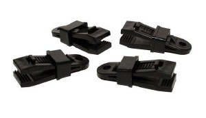 Scotty 300 Tarp Clip Black 4pk