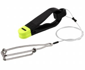 Scotty 1171 Powergrip Line Release Clip w/18" Leader Line Snap