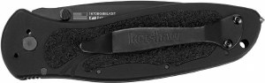 Additional picture of Kershaw Blur Folder 3.5" Serrated w/Glass Breaker Black