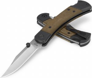 Additional picture of Buck Knife 110 Hunter Sport Pro Folder Micarta Handle