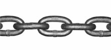 Galvanized Import Chain 5/16" By the Foot