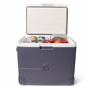 Additional picture of Igloo 40 Qt Iceless Portable Electric  Cooler Carbon/White