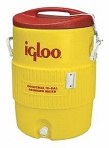 Igloo 10 Gallon 400 Series Stick Yellow/Red