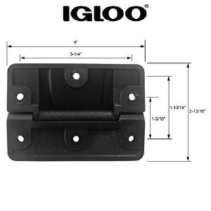Additional picture of Igloo Hinges 150/165 Overland Oversized Mechanical Black