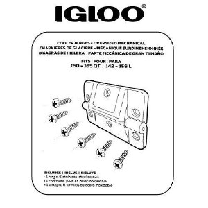 Additional picture of Igloo Hinges 150/165 Overland Oversized Mechanical Black